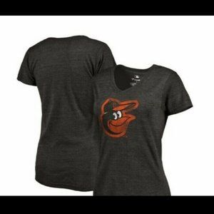 fanatics baltimore orioles v neck short sleeve top